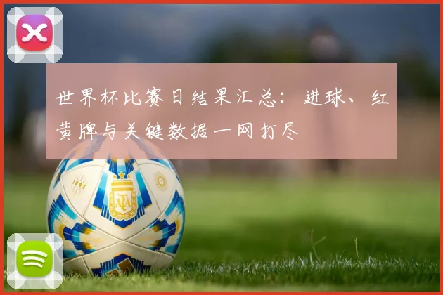 世界杯比赛日结果汇总:进球、红黄牌与关键数据一网打尽