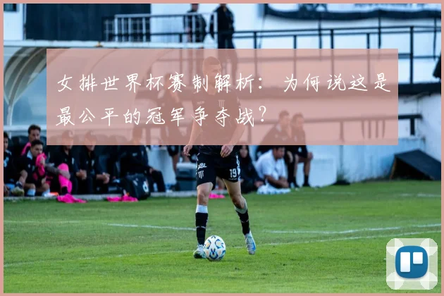 女排世界杯赛制解析：为何说这是最公平的冠军争夺战？