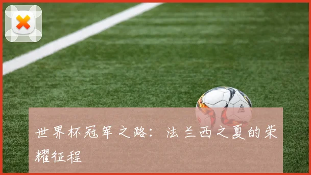 世界杯冠军之路:法兰西之夏的荣耀征程